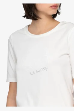 SPORTALM Shirts / Tops*Basic-Shirt mit Rundhalsausschnitt