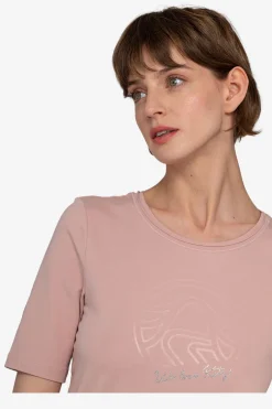 SPORTALM Shirts / Tops*Basic-Shirt mit Rundhalsausschnitt