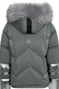 Damen SPORTALM Jacken / Mäntel Mit Pelz*Daunenjacke