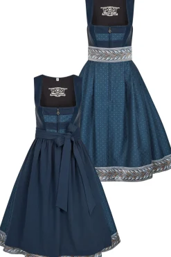 SPORTALM Dirndl*Dirndl aus Kunstleder und zusätzlichem Gürtel