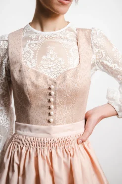 SPORTALM Dirndl*Dirndl mit schimmernder Schürze und zusätzlichem Gürtel