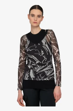 SPORTALM Shirts / Tops*Doppellagiges Langarm-Shirt