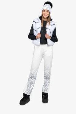 Damen SPORTALM Accessoires Mit Pelz|Accessoires Mit Pelz*Grobstrickmütze mit Echtpelz-Bommel