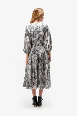 SPORTALM Kleider*Kleid mit V-Ausschnitt