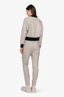 SPORTALM Jacken / Blazer*Lederimitat-Jacke mit Stehkragen