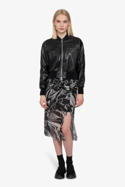 SPORTALM Jacken / Blazer*Lederimitat-Jacke mit Stehkragen
