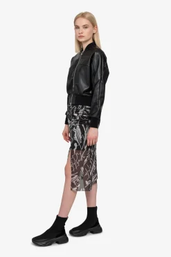 SPORTALM Jacken / Blazer*Lederimitat-Jacke mit Stehkragen