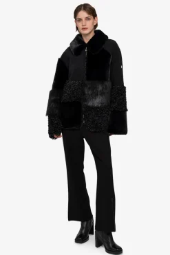 SPORTALM Jacken / Blazer*Material-Mix-Jacke mit Umlegekragen