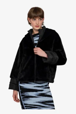 SPORTALM Jacken / Blazer*Plüschjacke mit Kapuze
