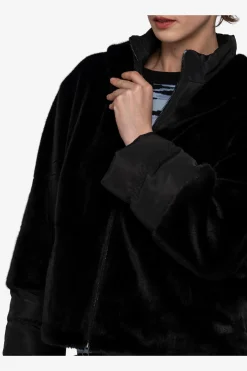 SPORTALM Jacken / Blazer*Plüschjacke mit Kapuze