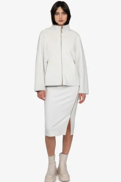 SPORTALM Jacken / Blazer*Plüschjacke mit kleinem Stehkragen