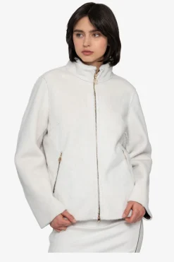 SPORTALM Jacken / Blazer*Plüschjacke mit kleinem Stehkragen