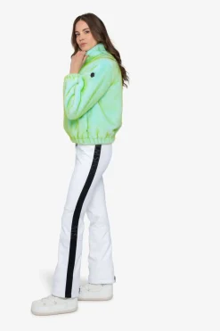 Damen SPORTALM Jacken|Jacken / Blazer*Plüschjacke mit Stehkragen