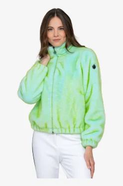 Damen SPORTALM Jacken|Jacken / Blazer*Plüschjacke mit Stehkragen