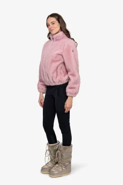 Damen SPORTALM Jacken|Jacken / Blazer*Plüschjacke mit Stehkragen