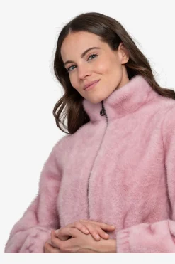 Damen SPORTALM Jacken|Jacken / Blazer*Plüschjacke mit Stehkragen