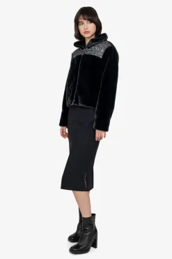 SPORTALM Jacken / Blazer*Plüschjacke mit Umlegekragen