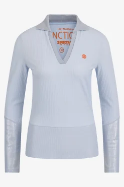 SPORTALM Shirts / Tops*Poloshirt mit V-Ausschnitt