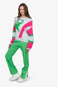 Damen SPORTALM First Layer / Mid Layer*Pullover mit Rundhalsausschnitt