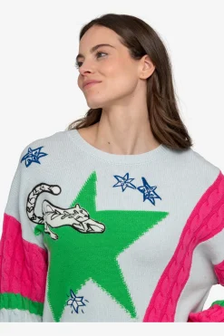 Damen SPORTALM First Layer / Mid Layer*Pullover mit Rundhalsausschnitt