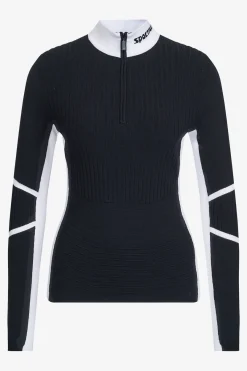 Damen SPORTALM First Layer / Mid Layer*Pullover mit Stehkragen