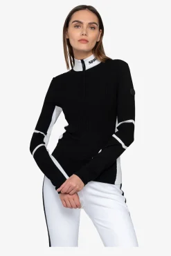 Damen SPORTALM First Layer / Mid Layer*Pullover mit Stehkragen