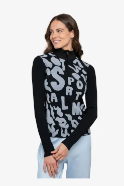 Damen SPORTALM First Layer / Mid Layer|Sweatshirts*Pullover mit Stehkragen