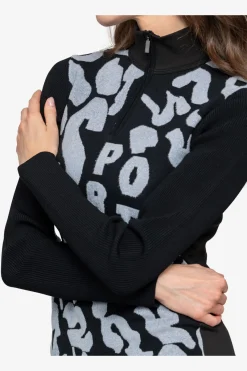 Damen SPORTALM First Layer / Mid Layer|Sweatshirts*Pullover mit Stehkragen