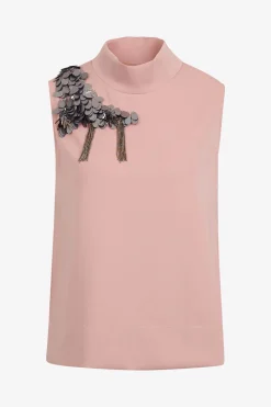 SPORTALM Shirts / Tops*Ärmelloses Top mit Stehkragen