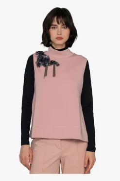 SPORTALM Shirts / Tops*Ärmelloses Top mit Stehkragen