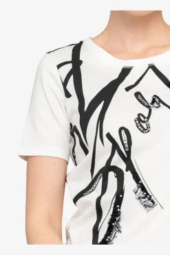 SPORTALM Shirts / Tops*Shirt mit ¾-Arm und Rundhalsausschnitt