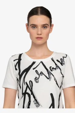 SPORTALM Shirts / Tops*Shirt mit ¾-Arm und Rundhalsausschnitt