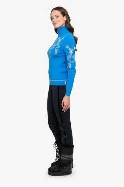 Damen SPORTALM First Layer / Mid Layer*Stehkragenpullover