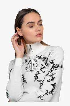 Damen SPORTALM First Layer / Mid Layer*Stehkragenpullover