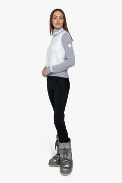 Damen SPORTALM Jacken|Strick*Strickjacke mit Stehkragen