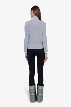 Damen SPORTALM Jacken|Strick*Strickjacke mit Stehkragen