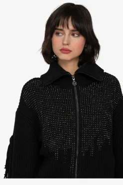 SPORTALM Strick*Strickjacke mit Stehkragen