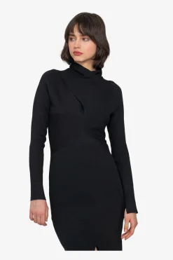 SPORTALM Kleider*Strickkleid mit Stehkragen