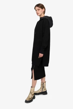 SPORTALM Strick|Jacken / Blazer*Strick-Mantel mit Kapuze