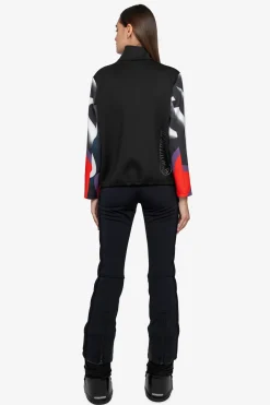 Damen SPORTALM First Layer / Mid Layer*Sweater mit Stehkragen