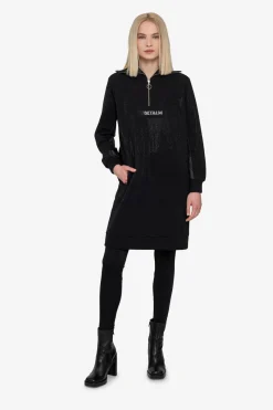 SPORTALM Kleider|Sweatshirts*Sweatkleid mit Stehkragen