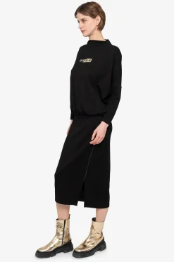 SPORTALM Kleider*Sweatkleid mit Stehkragen