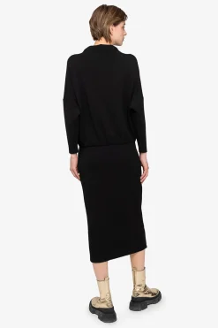 SPORTALM Kleider*Sweatkleid mit Stehkragen