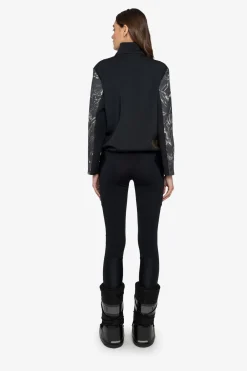 Damen SPORTALM First Layer / Mid Layer*Sweatshirt mit Stehkragen