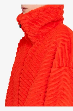 SPORTALM Mäntel|Jacken / Blazer*Unechte Pelzjacke mit Kragen