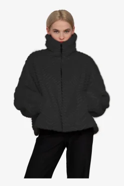 SPORTALM Mäntel|Jacken / Blazer*Unechte Pelzjacke mit Kragen