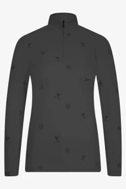 Damen SPORTALM First Layer / Mid Layer*Unterzieher mit Stehkragen