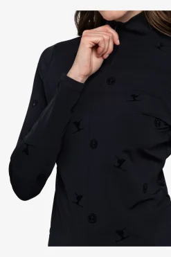 Damen SPORTALM First Layer / Mid Layer*Unterzieher mit Stehkragen