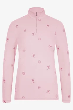 Damen SPORTALM First Layer / Mid Layer*Unterzieher mit Stehkragen