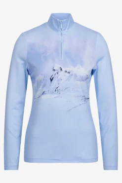 Damen SPORTALM First Layer / Mid Layer*Unterzieher mit Stehkragen